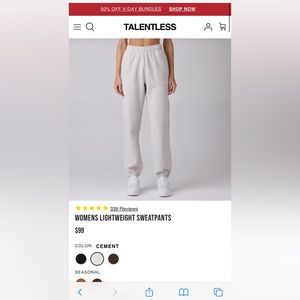 Talentless sweatpants
